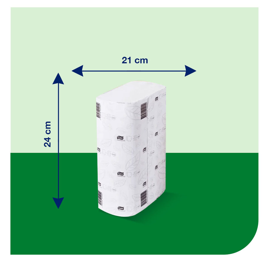 Toalla Interfoliada Tork - 16 Paquetes de 250 Hojas c/u por Caja