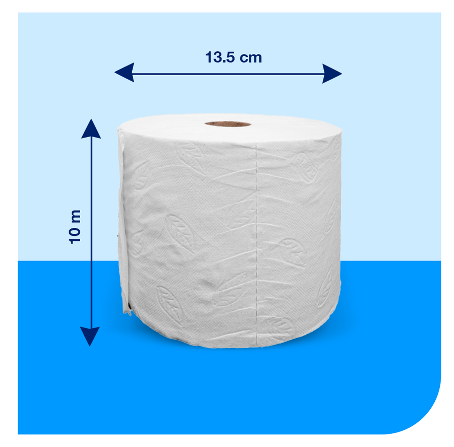 Papel Higiénico Tork 50M Doble Hoja Premium - 8 Paquetes x 4 Rollos
