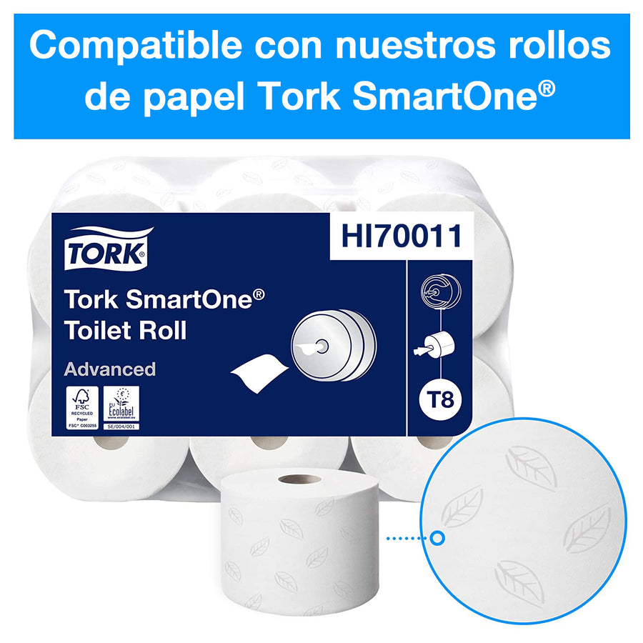Dispensador de Papel Higiénico Tork Smartone ® Línea Elevation