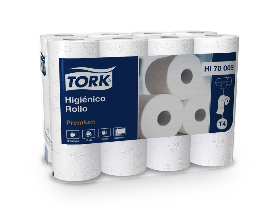 Papel Higiénico Tork Premium - 48 Rollos de 20mts c/u